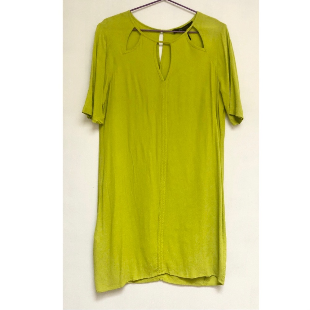 neon dress • bcbg